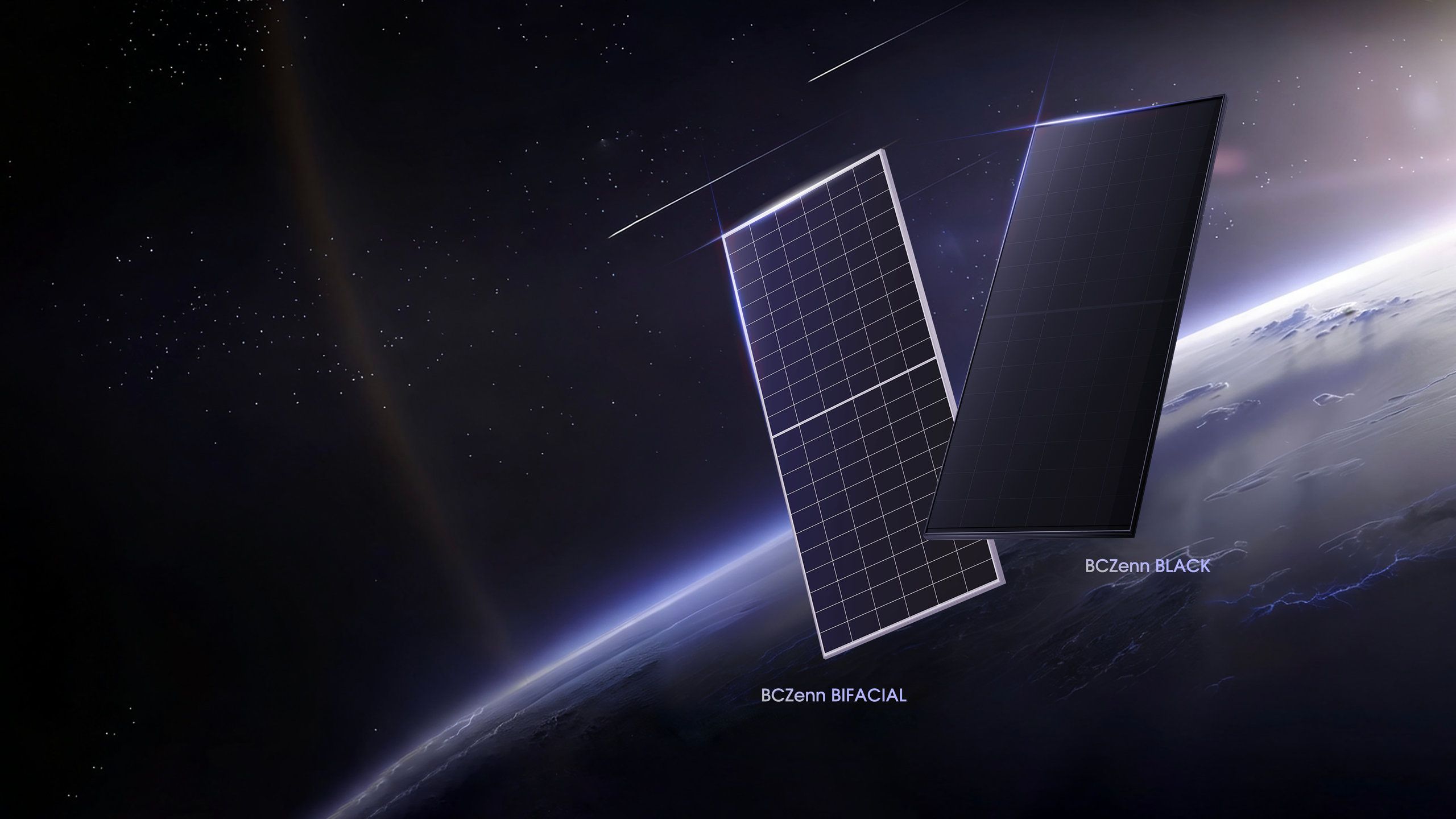 BCZenn Bifacial and BCZenn Black solar modules